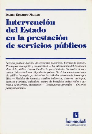 Intervención del Estado en la prestación de servicios públicos -0