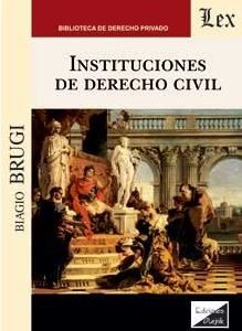 Instituciones de Derecho Civil -0