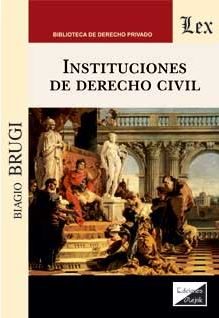 Instituciones de Derecho Civil -0