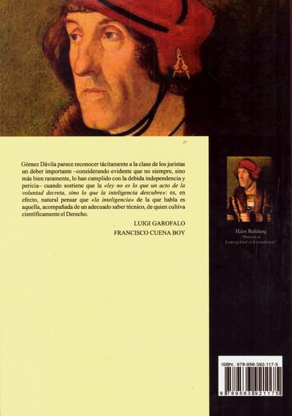 Derecho e Historia en la Antropología de Nicolás Gómez Dávila-23494