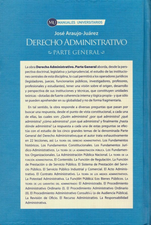 Derecho Administrativo. Parte General -41353