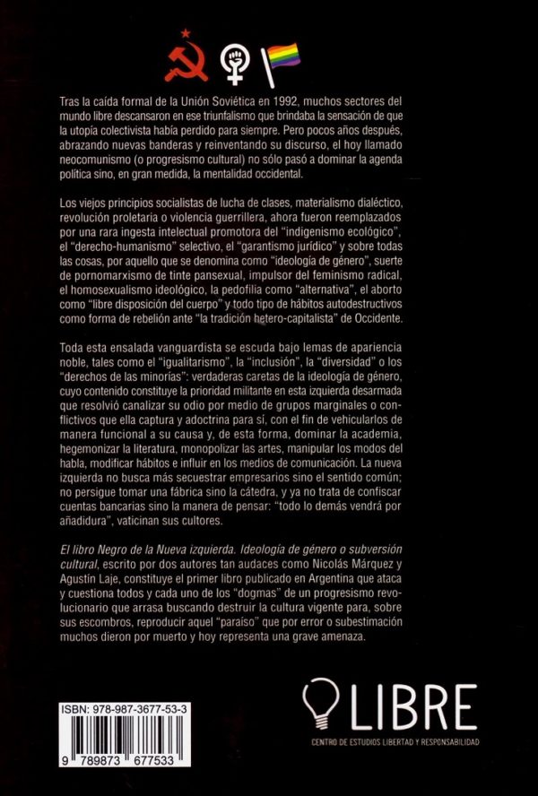 Libro Negro de la Nueva Izquierda. Ideología de Género o Subversión Cultural-44150