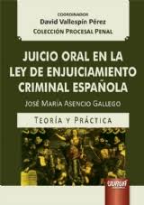 Juicio Oral en la Ley de Enjuiciamiento Criminal Española -0