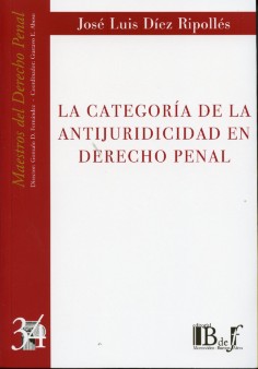 Categoría de la Antijuridicidad en Derecho Penal -0