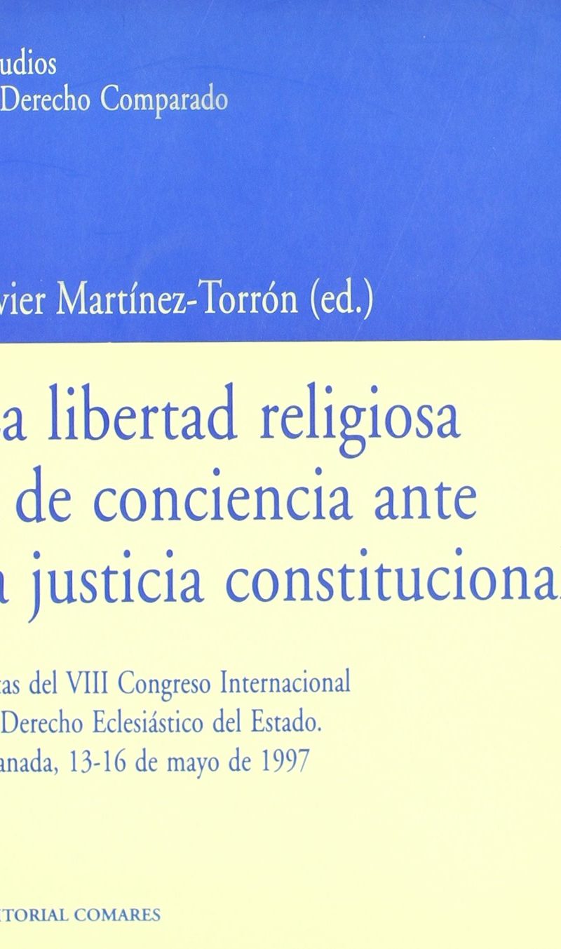 LIBERTAD RELIGIOSA Y DISTANCIA-9788481516883