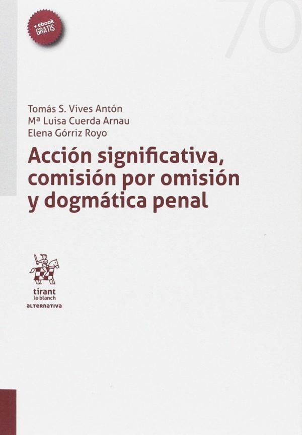 Acción Significativa, Comisión por Omisión y Dogmática Penal -0