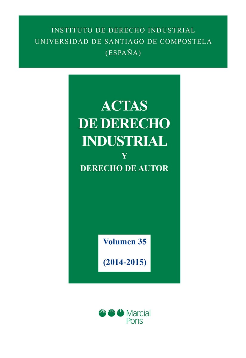 Actas de Derecho Industrial y Derecho de Autor, 35 (2014-2015)-0