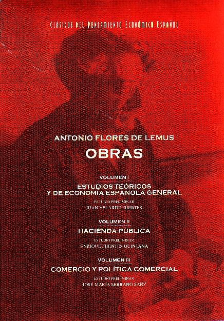 Antonio Flores de Lemus. Obras . 3 Volúmenes-0