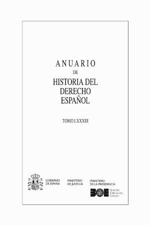 Anuario de Historia del Derecho Español 83 (2013) -0