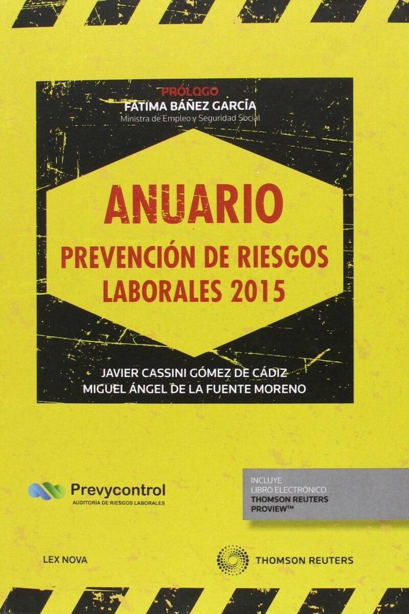 Anuario Prevención de Riesgos Laborales 2015 -0