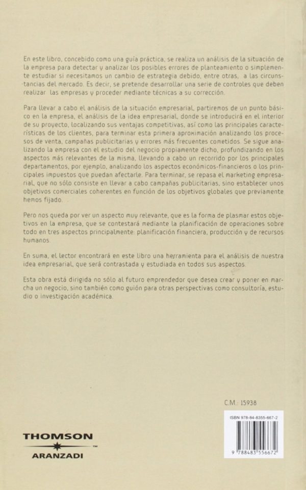 Asesor Gestión del Negocio. Analice y Diagnostique su Negocio.-58221