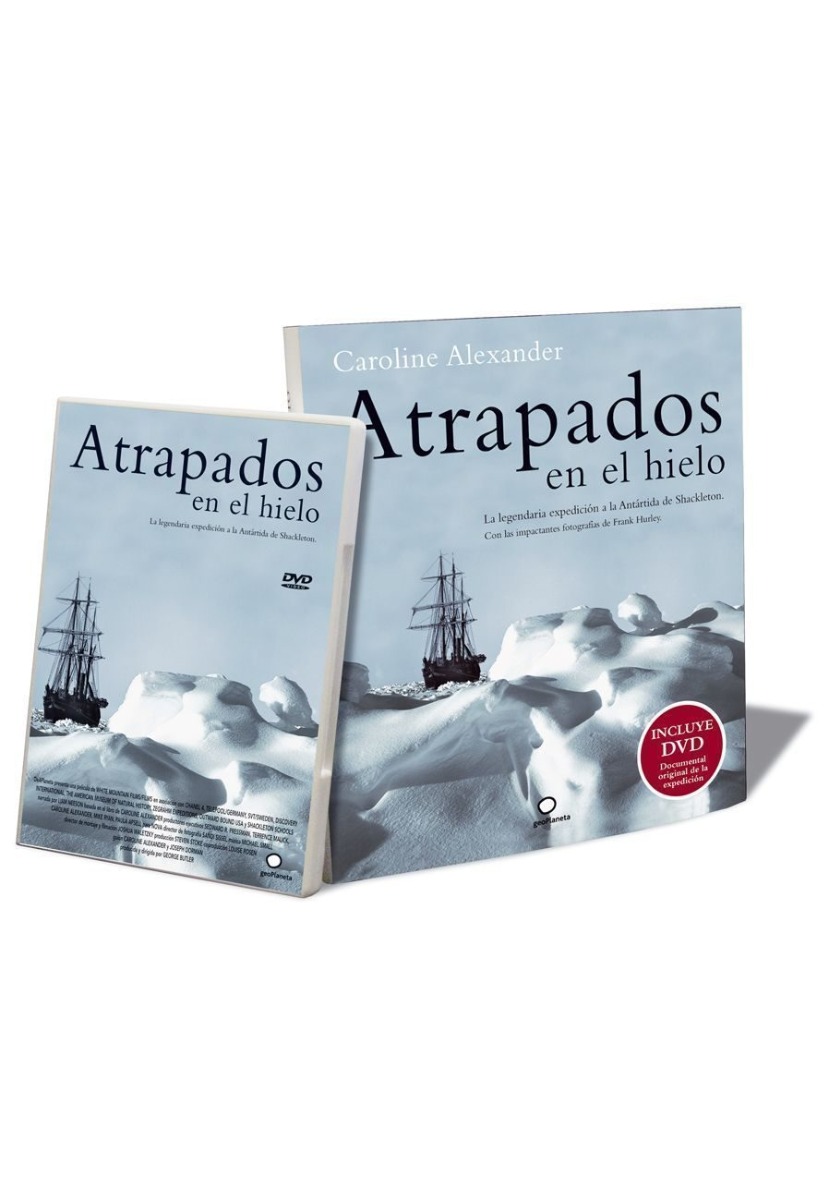 Atrapados en el Hielo + DVD Pack La Legendaria Expedición a la Antártida de Shackleton-0