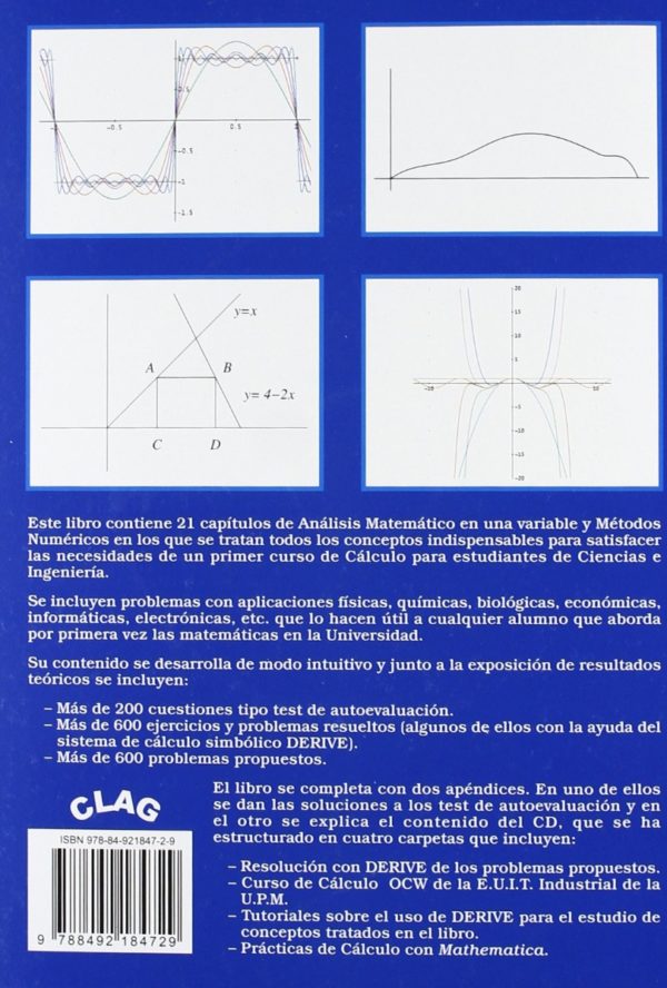 Calculo I. Teoría y Problemas de Análisis Matemático en una Variable. 3ª Ed. + CD-ROM.-36483