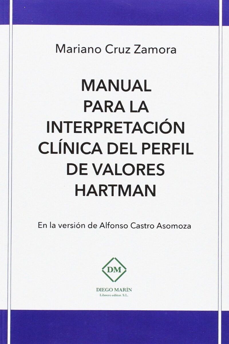 Manual para la Interpretación del Perfil de Valores Hartman -0