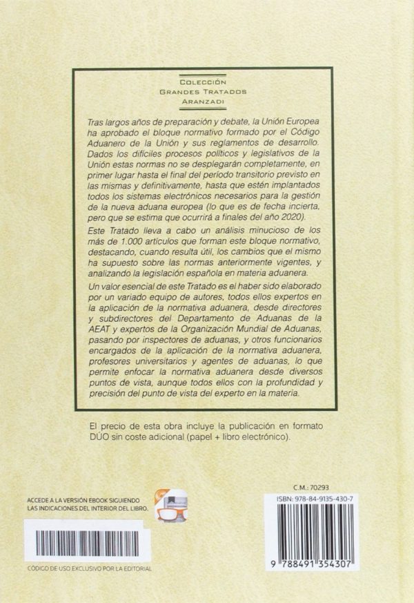 Código aduanero de la Unión y su normativa de desarrollo -55629