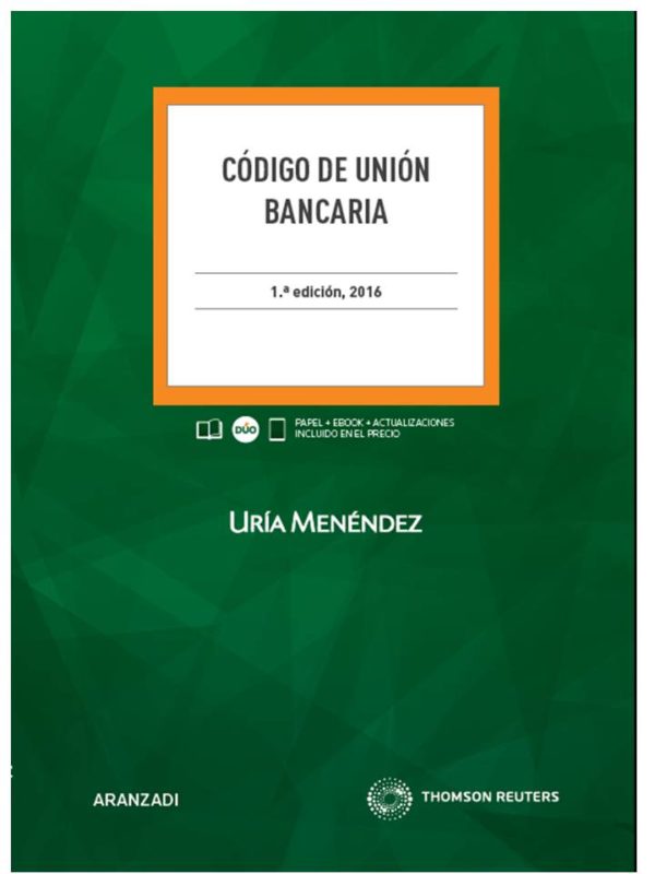 Código de Unión Bancaria 2016 -0