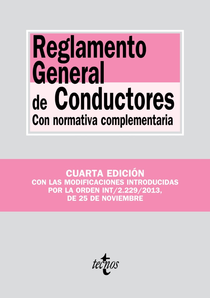 Reglamento General de Conductores Con normativa complementaria-0