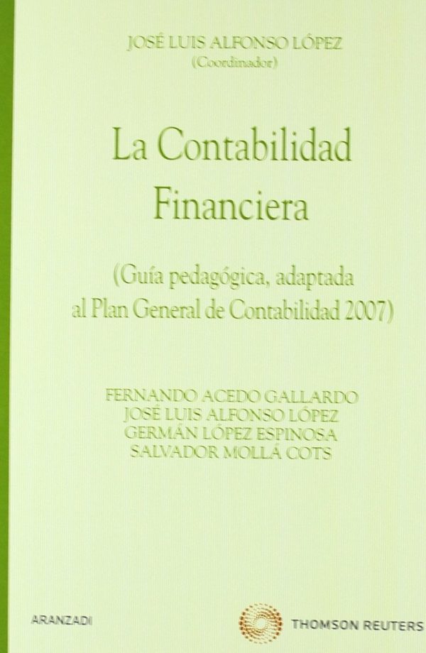 Contabilidad financiera, Guía pedagógica, adaptada al Plan de Contabilidad 2007)-0