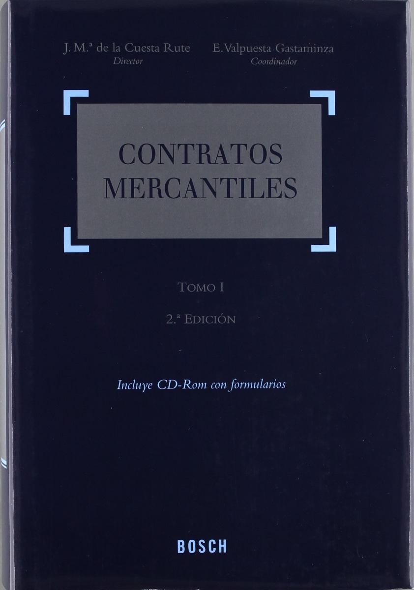Contratos Mercantiles. 2 Tomos con Formularios -0
