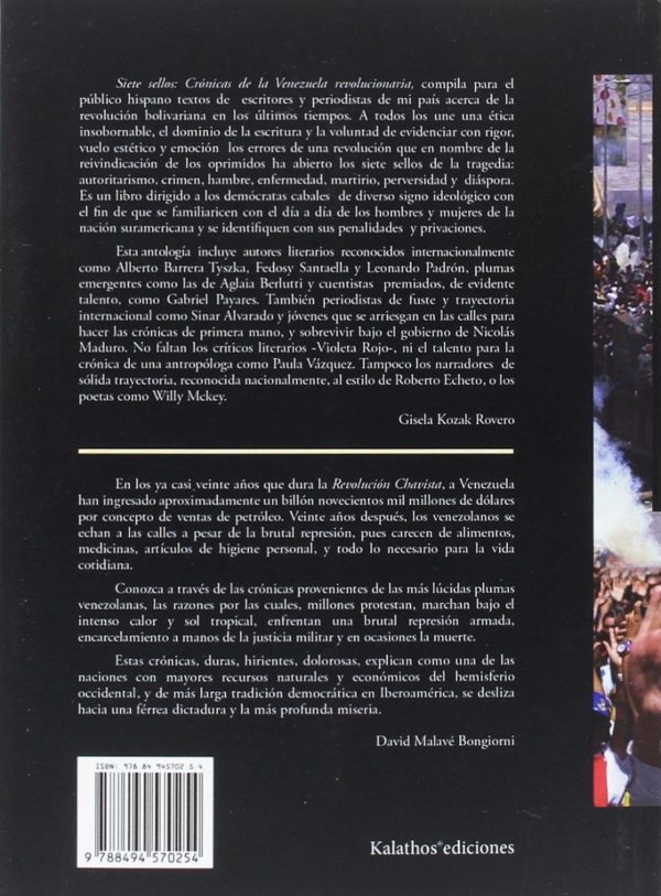Siete Sellos: Crónicas de la Venezuela Revolucionaria -51835
