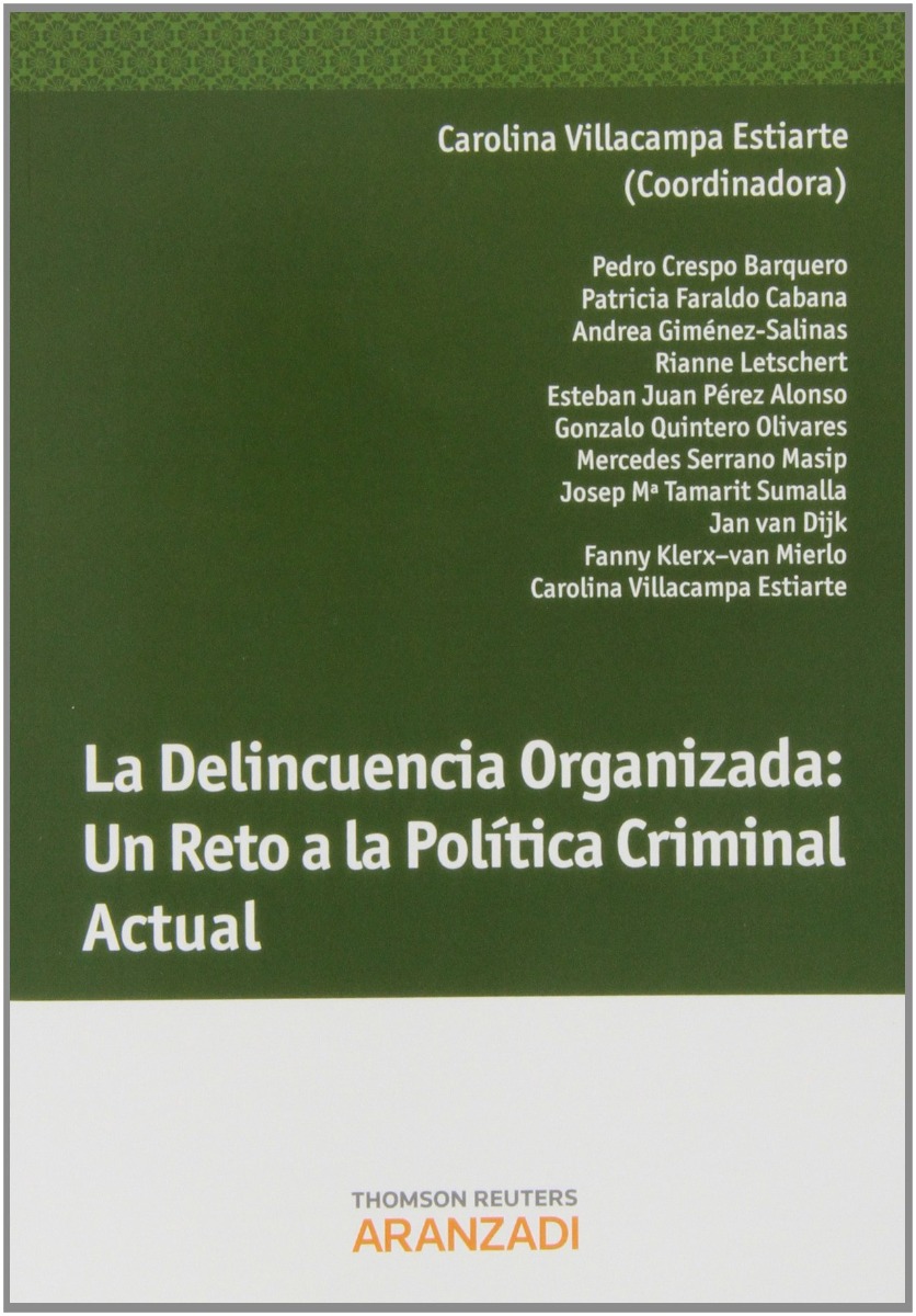 Delincuencia Organizada. Un Reto a la Política Criminal Actual-0