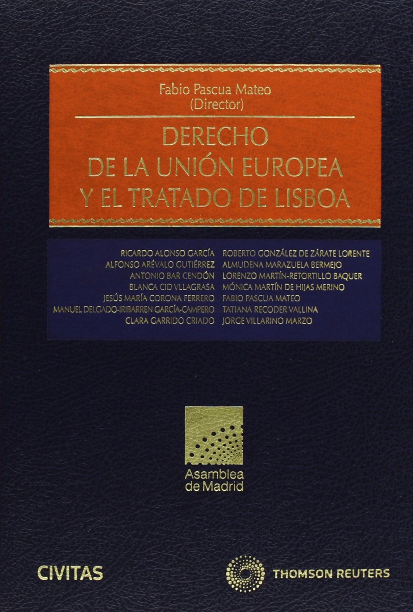 Derecho de la Unión Europea y el Tratado de Lisboa -0
