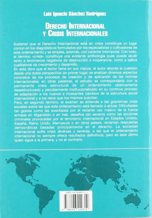 Derecho Internacional y Crisis Internacionales -58194