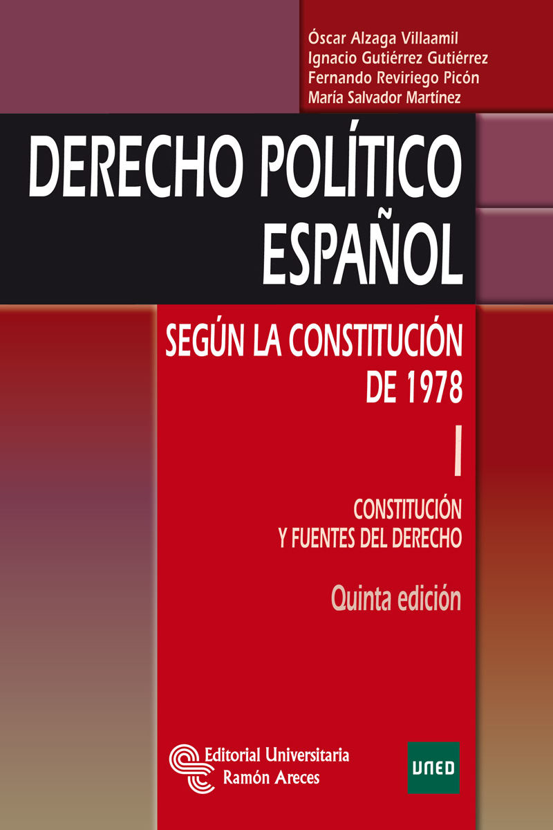 Derecho Político Español según la constitución de 1978 I Constitución y Fuentes del Derecho-0