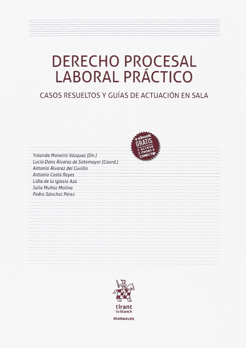 Derecho Procesal Laboral Práctico Casos Resueltos y Guías de Actuación en Sala-0
