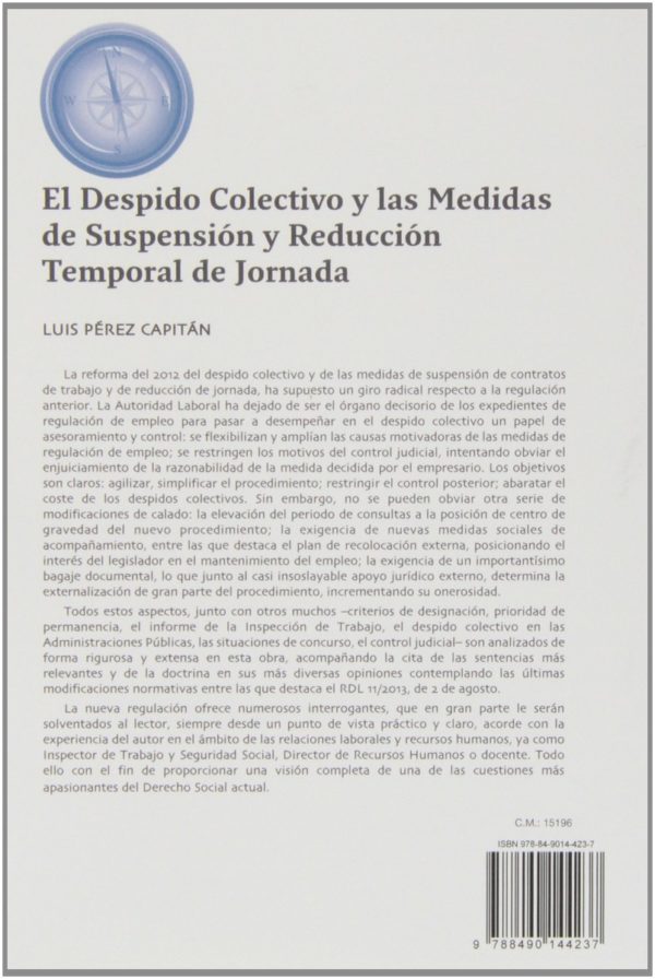 Despido Colectivo y las Medidas de Suspensión y Reducción Temporal de la Jornada-54970