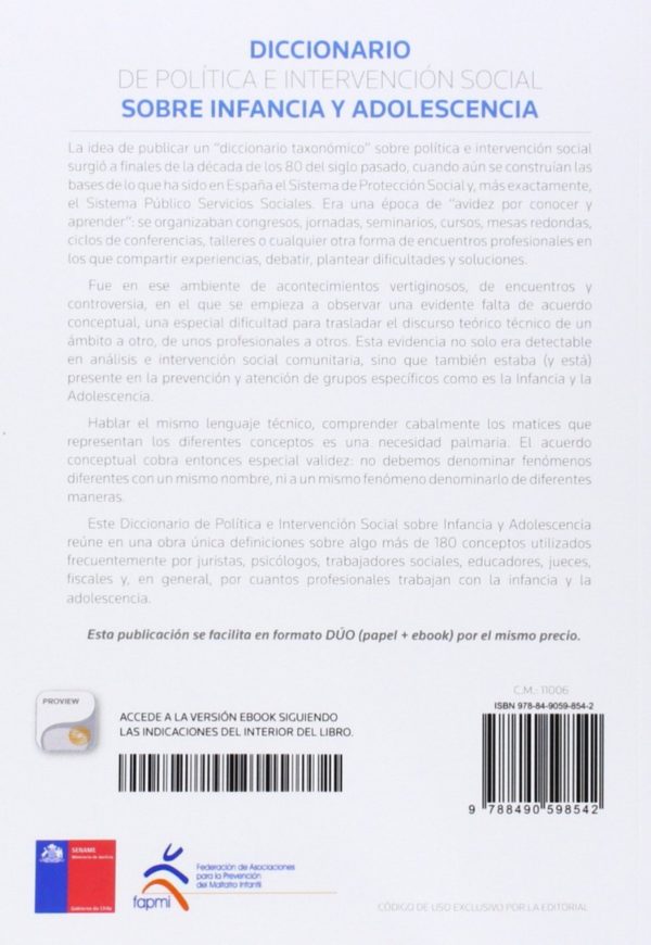 Diccionario de Política e Intervención Social sobre Infancia y Adolescencia-25758