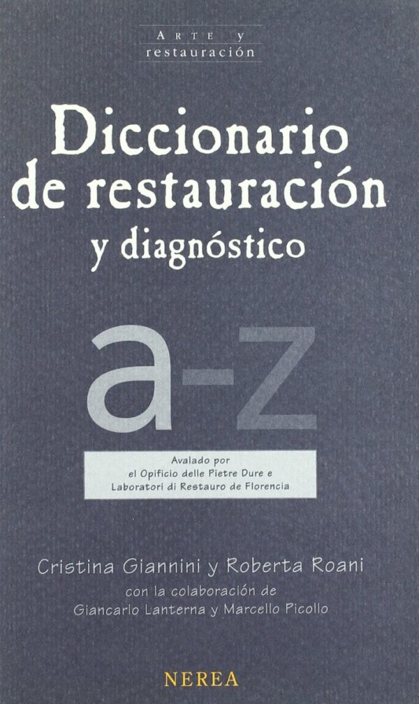 Diccionario de restauración y diagnóstico -0