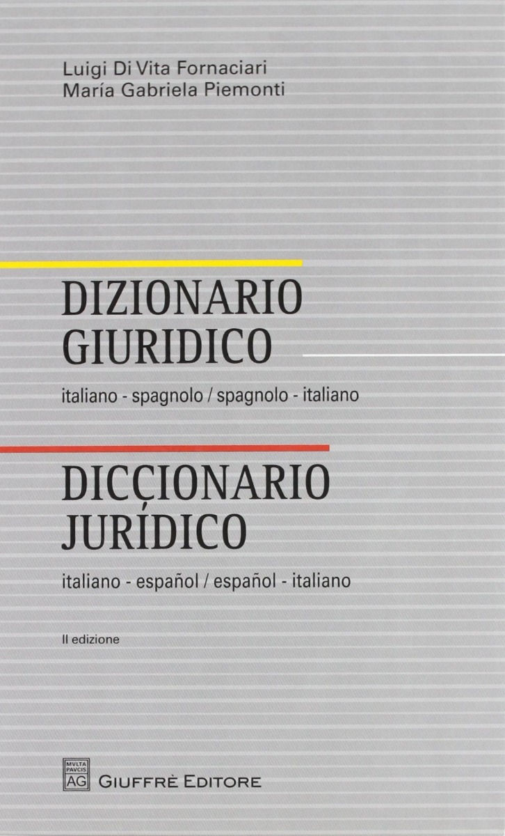 Diccionario Jurídico- Italiano-Español/ Español-Italiano -0