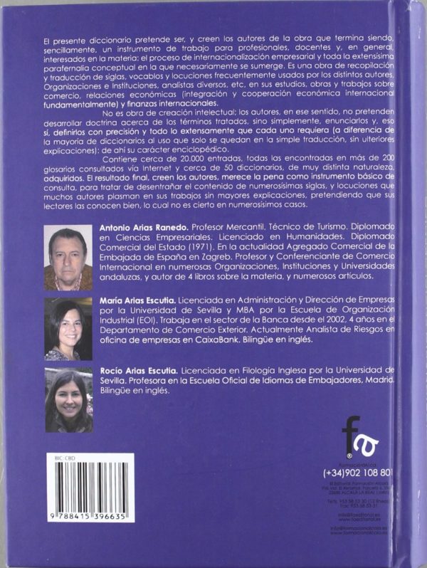 Diccionario Enciclopédico de Comercio Internacional Inglés - Español--43443