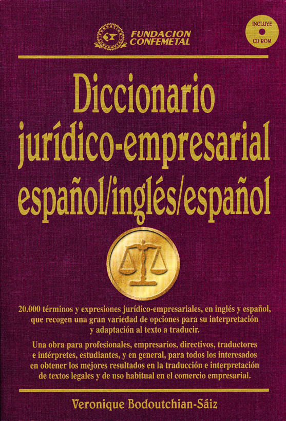 Diccionario Jurídico-Empresarial Español/Inglés/Español. Incluye CD-ROM.-0
