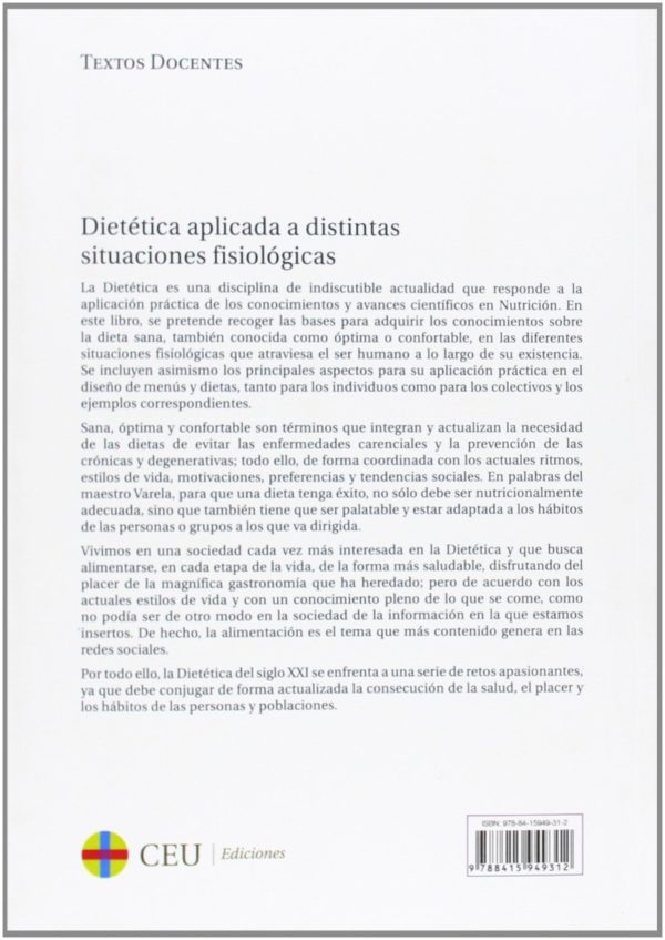 Dietética Aplicada a Distintas Situaciones Fisiológocas -43602