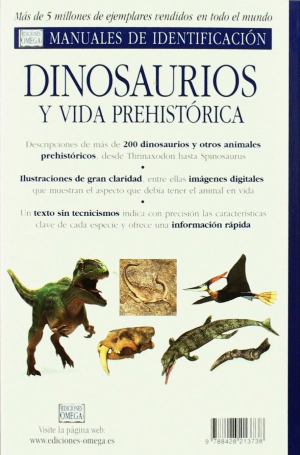 Dinosaurios y Vida Prehistórica. Manuales de Identificación-39887