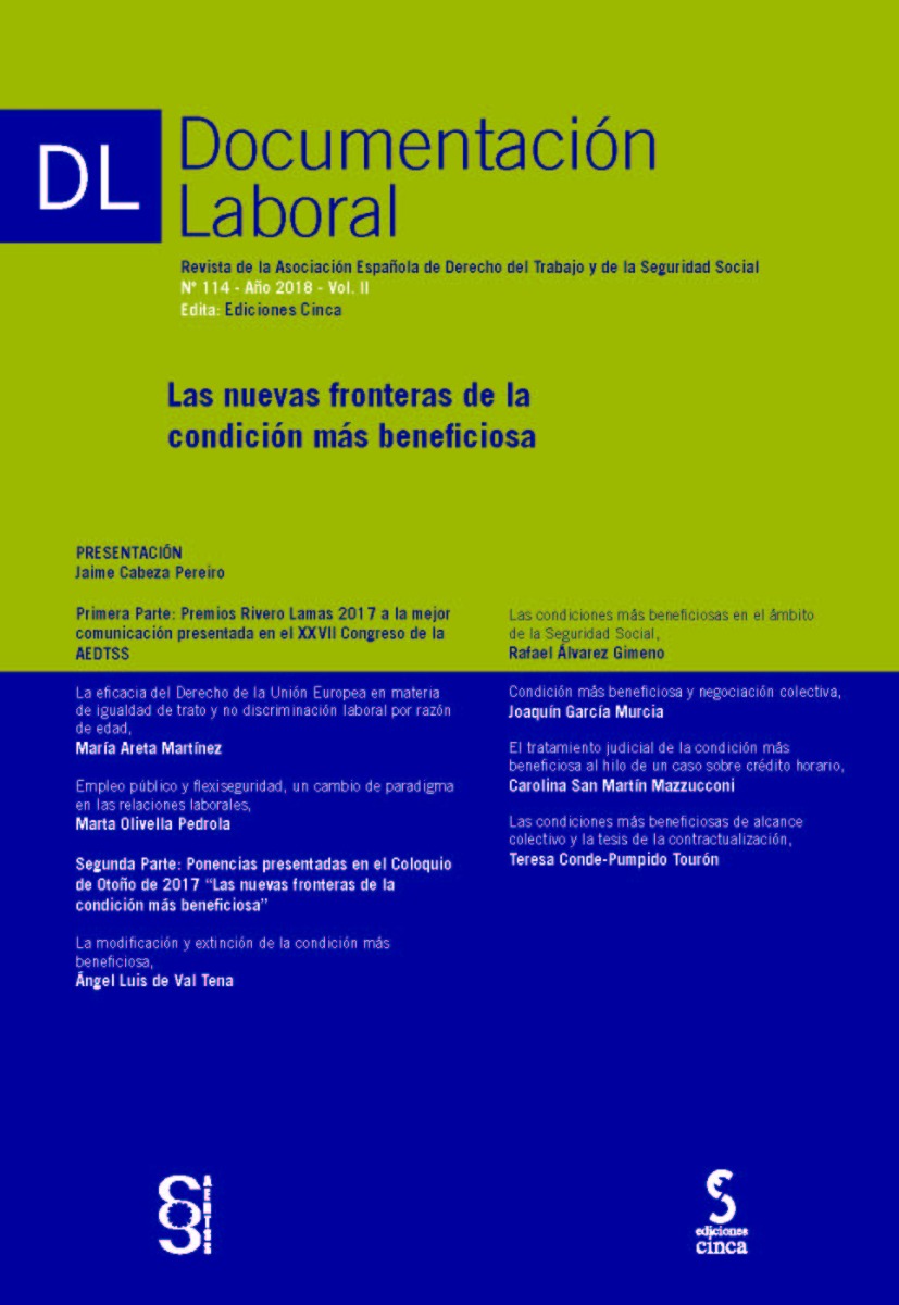 Documentación Laboral, 108 Año 2016. Vol. III Problemas Actuales del Régimen de la Retribución en España. Evolución Reciente en Portugal-0