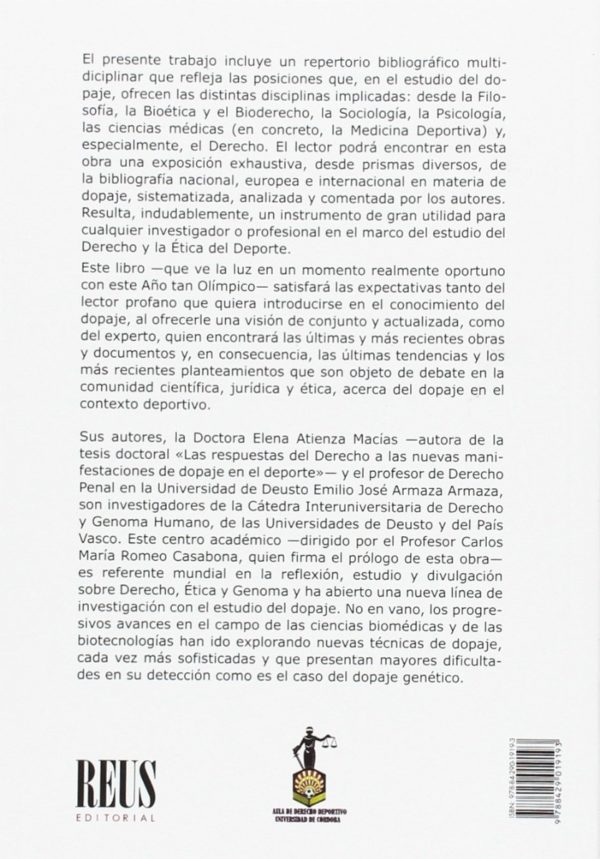 Dopaje en el Derecho Deportivo Actual: Análisis y Revisión Bibliográfica-27308