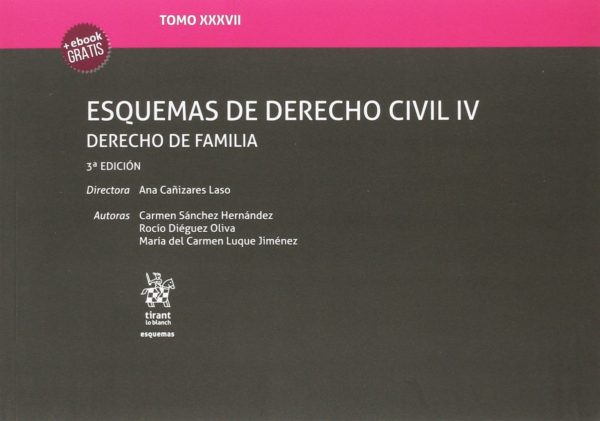 Esquemas de Derecho Civil IV. Derecho de Familia Tomo XXXVII-0