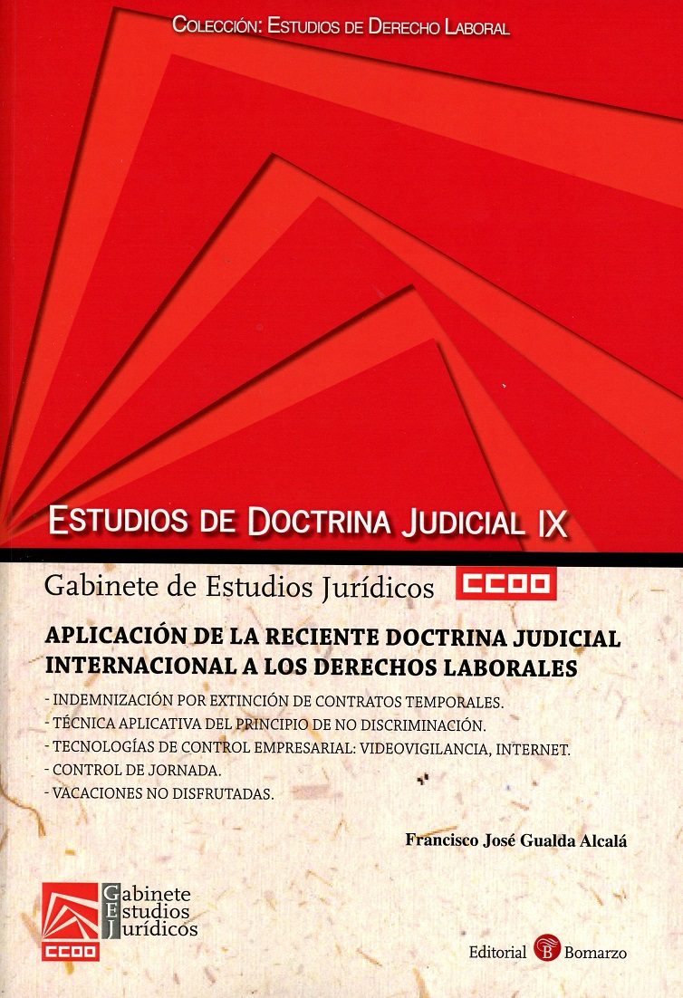 Estudios de Doctrina Judicial IX. Aplicación de la Reciente Doctrina Judicial Internacional a los Derechos Laborales-0
