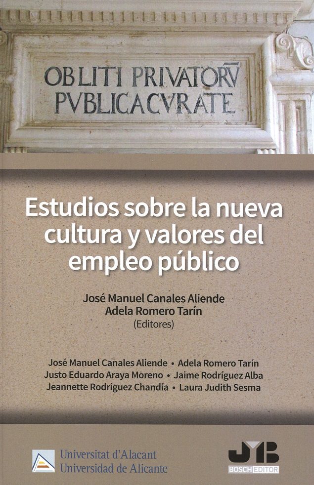 Estudios sobre la Nueva Cultura y Valores del Empleo Público -0