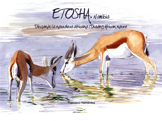 ETOSHA, Namibia. Dibujando la naturaleza africana Drawing african nature-0
