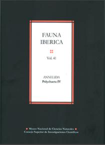 Fauna ibérica, Vol.41. Annelida, Polychaeta IV -0