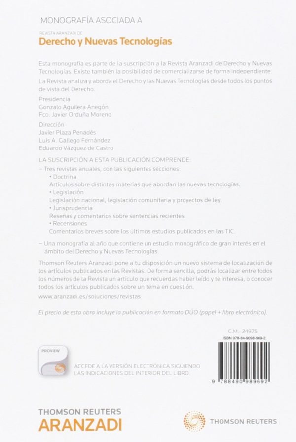 Firma Electrónica: Funciones y Problemática. Especial Referencia al Reglamento (UE) Nº 910/2014, Relativo a la Identificación Electrónica-54141