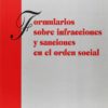 Formularios Sobre Infracciones y Sanciones en el Orden Social.-0
