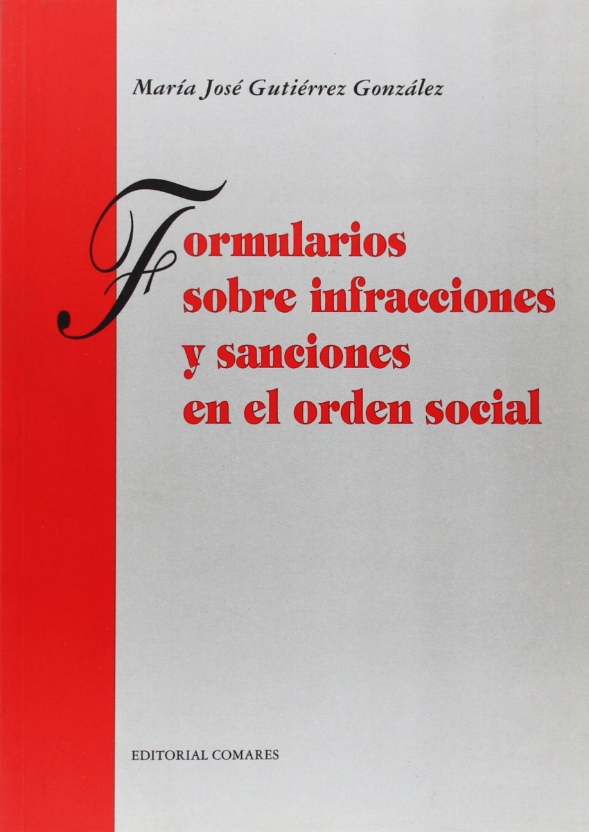 Formularios Sobre Infracciones y Sanciones en el Orden Social.-0
