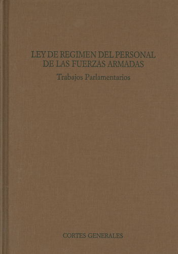 Ley de Régimen del Personal de las Fuerzas Armadas. Ley 17/1999, de 18 de mayo-0