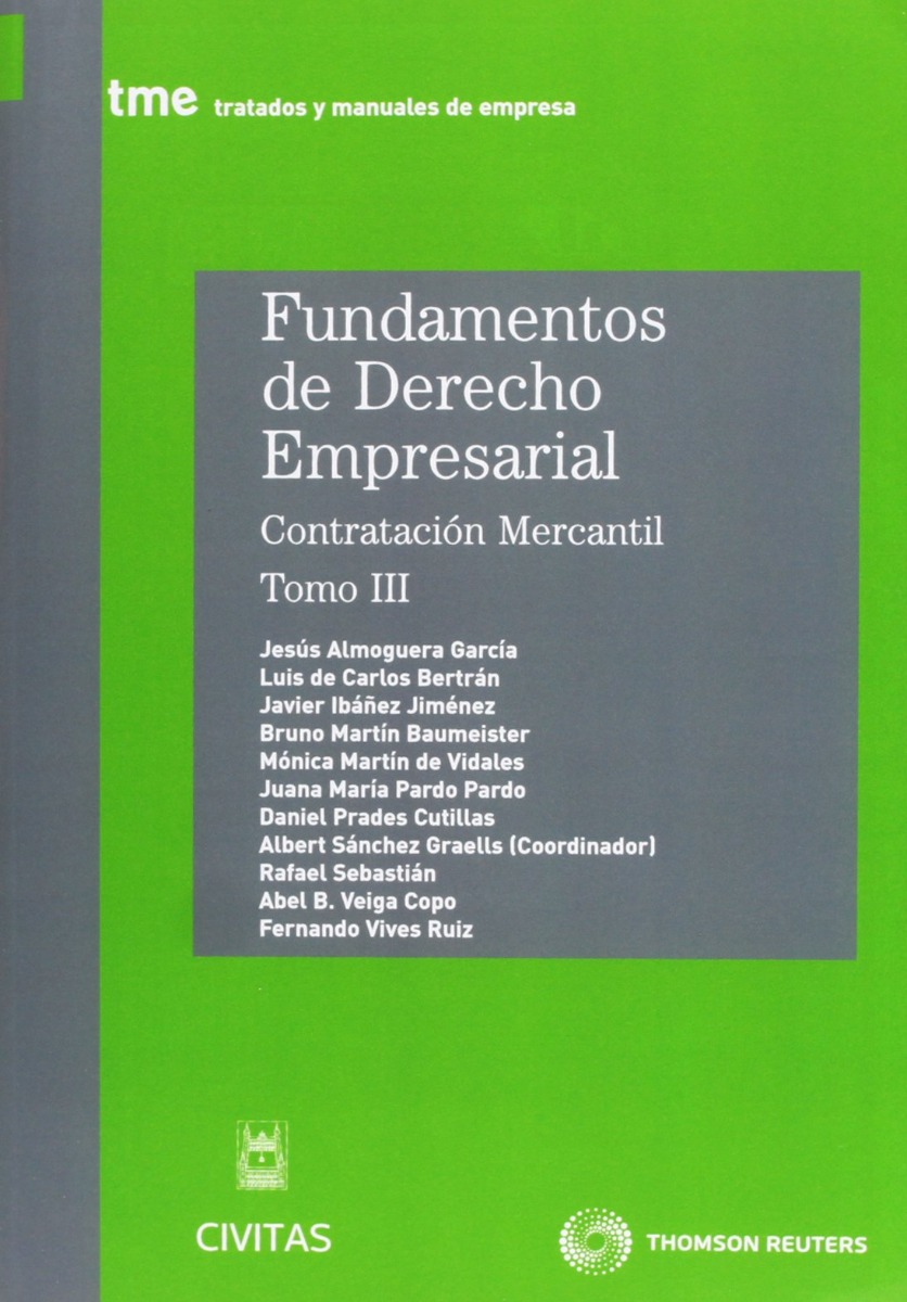 Fundamentos de Derecho Empresarial, 03. Contratación Mercantil-0