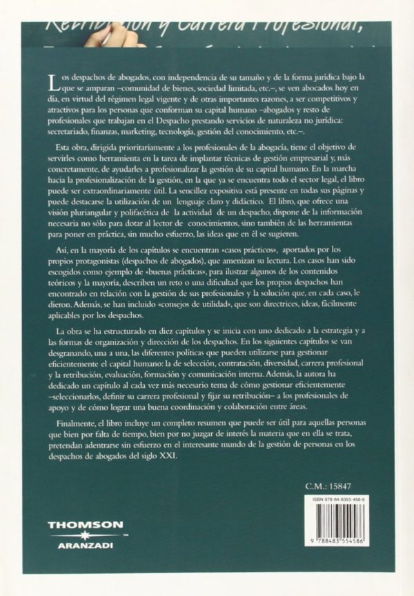 Gestión de Personas en Despachos de Abogados. -58158